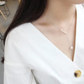 Golden / Silver Stylish Clavicle Pendent