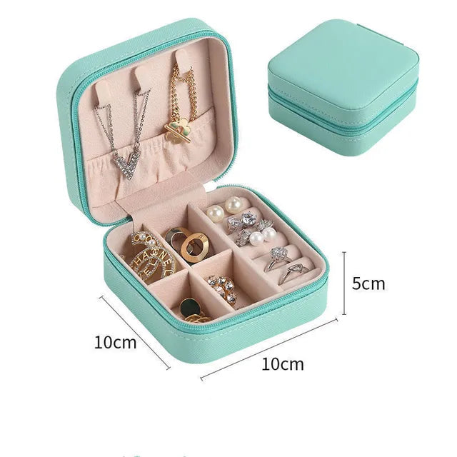 Jewelry Storage Box leather Stand