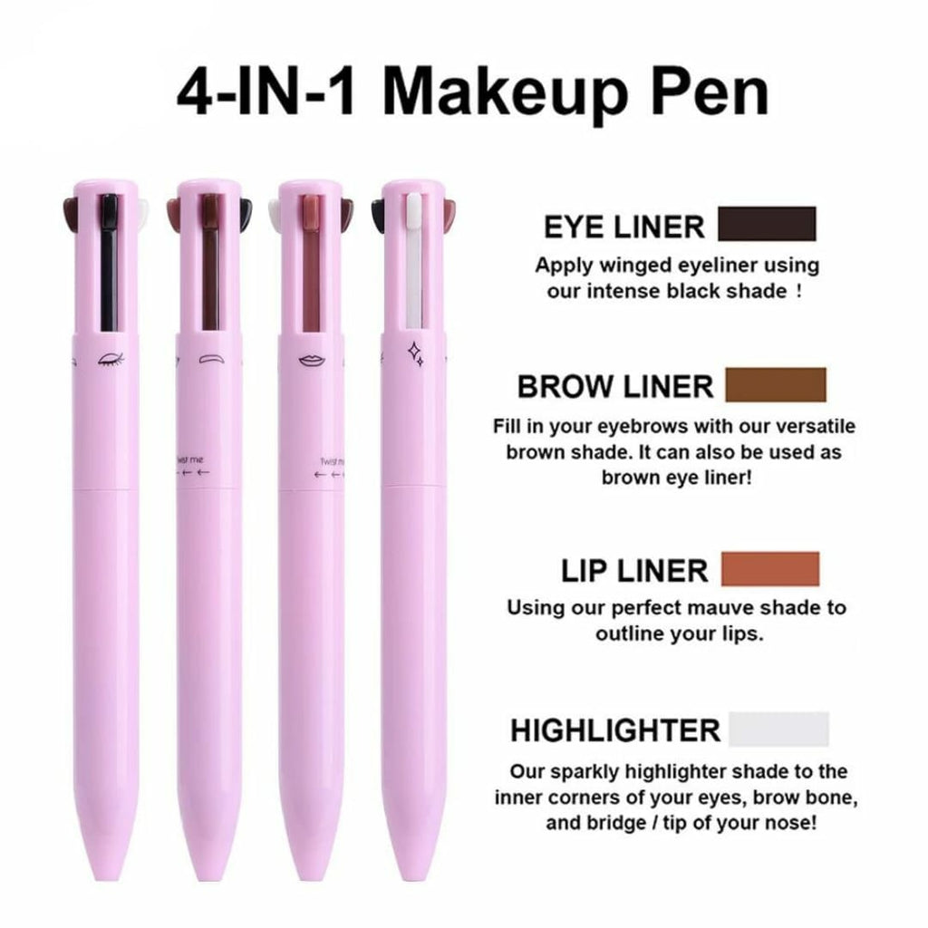 Eye Shadow Liner Combination 4 In 1 Makeup