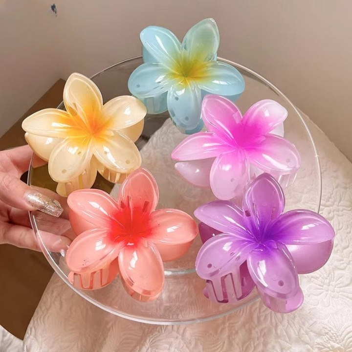 Sunflower Hair Claw Clip