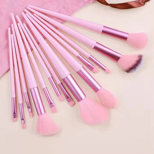 13 Pieces Soft Fluffy Makeup Brush Set