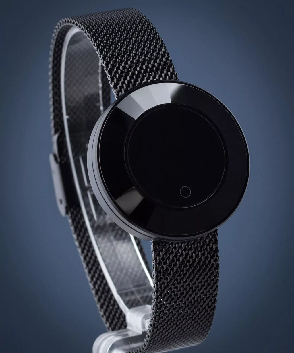 Ladies Smart Watch with Mesh Strap (Black)