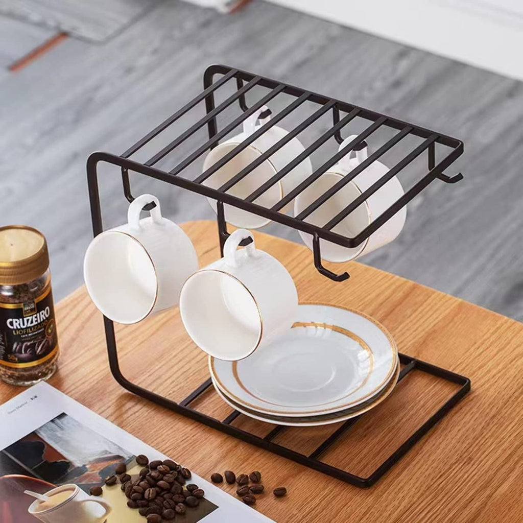 Metal Mug Stand Holder Tree Rack
