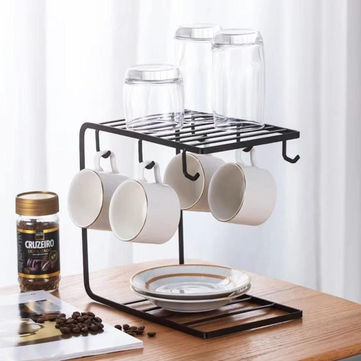 Metal Mug Stand Holder Tree Rack