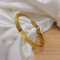 Gold  Bangles with Matching Ring