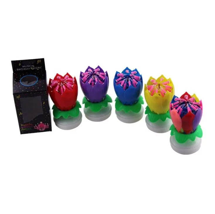 Melody Birthday Candle Musical Flower Candle