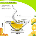 Kitchen Home Slip Tool Press Lemon Squeezer