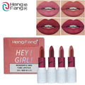 4 Pcs Lipstick Set Creamy Multicolor