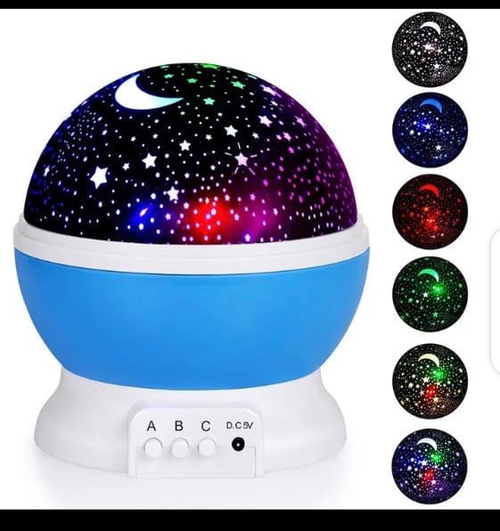 360° Rotating Star Master Projection Lamp
