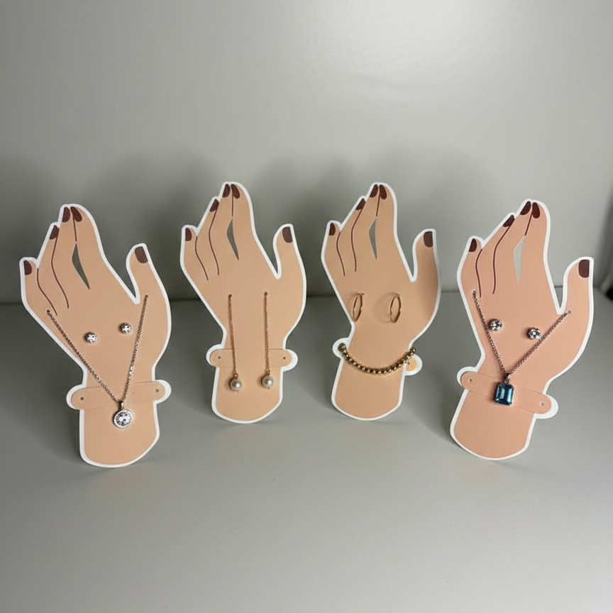Jewelry Display Cards – Pack of 4