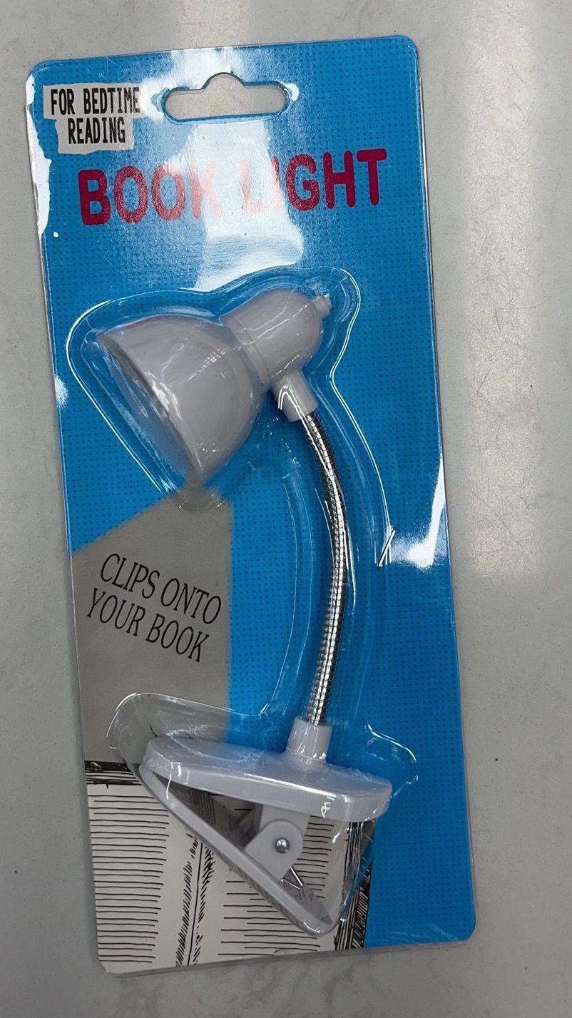 Mini Book Light with Clip