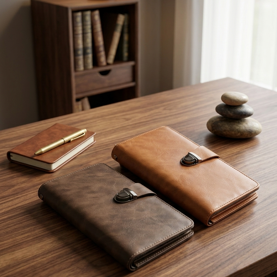 Men’s Large Capacity Leather Wallet