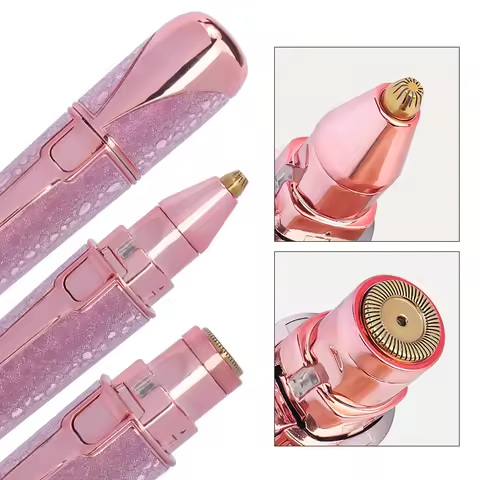 2-in-1 Eyebrow Trimmer & Facial Hair Shaver