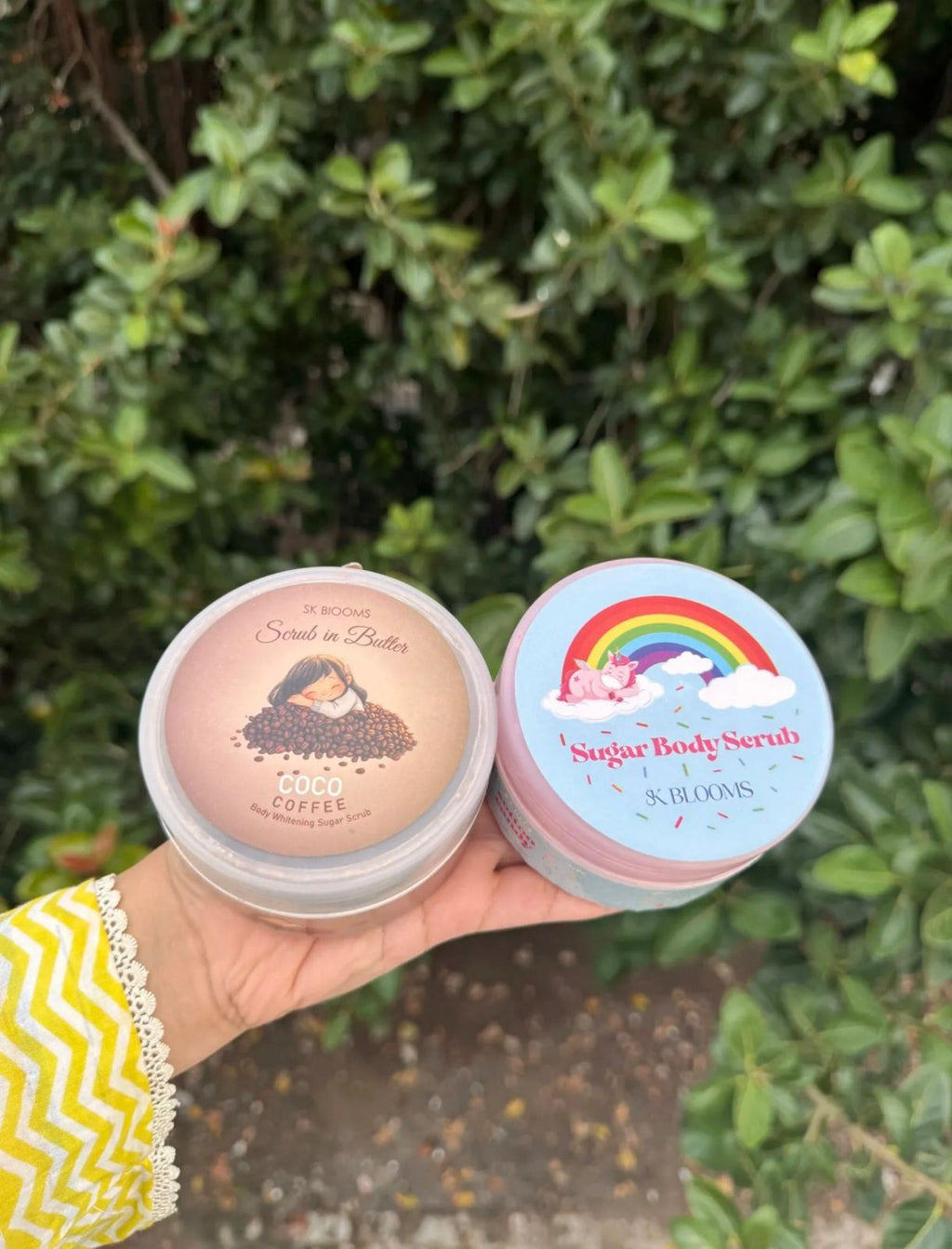 Pack Of 2 Sugar Body Whitening Scrub