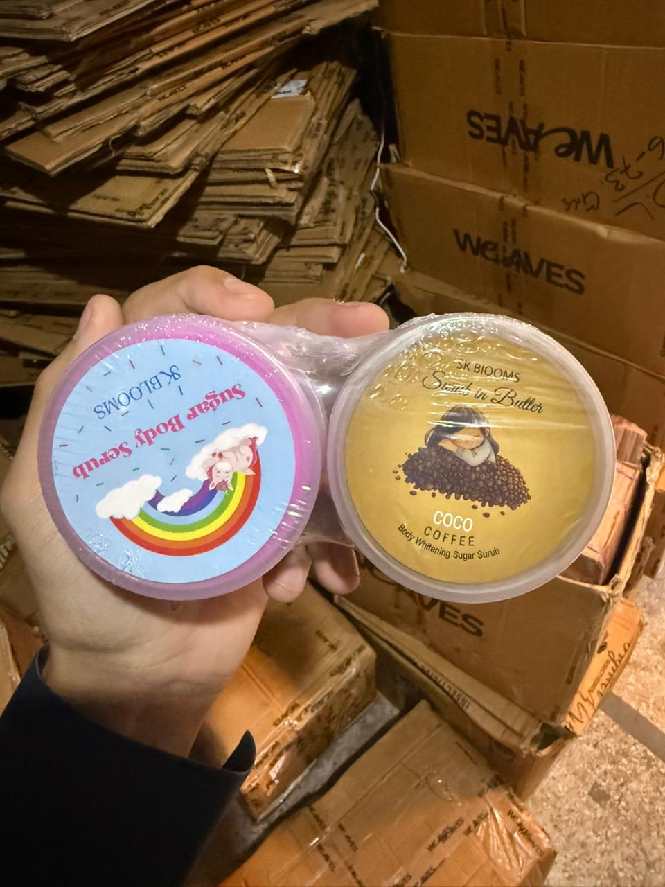 Pack Of 2 Sugar Body Whitening Scrub