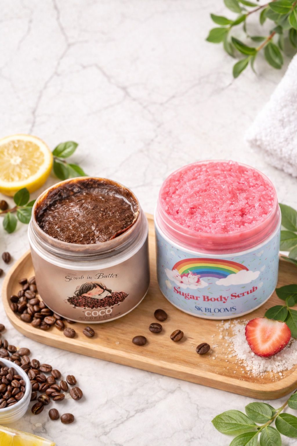 Pack Of 2 Sugar Body Whitening Scrub