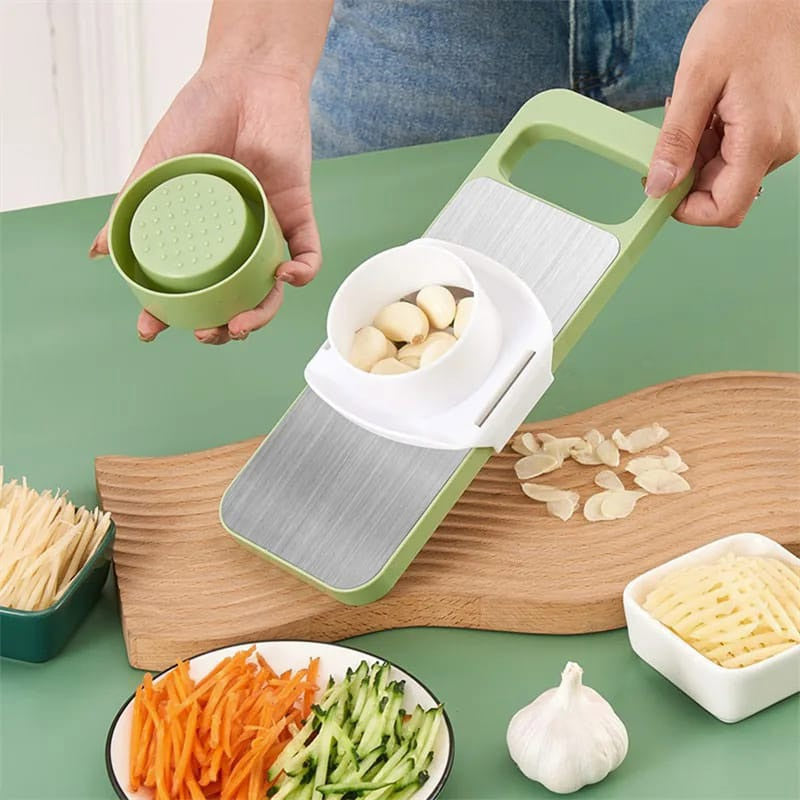 5in1 Stainless Steel Vegetable Cutter & Slicer
