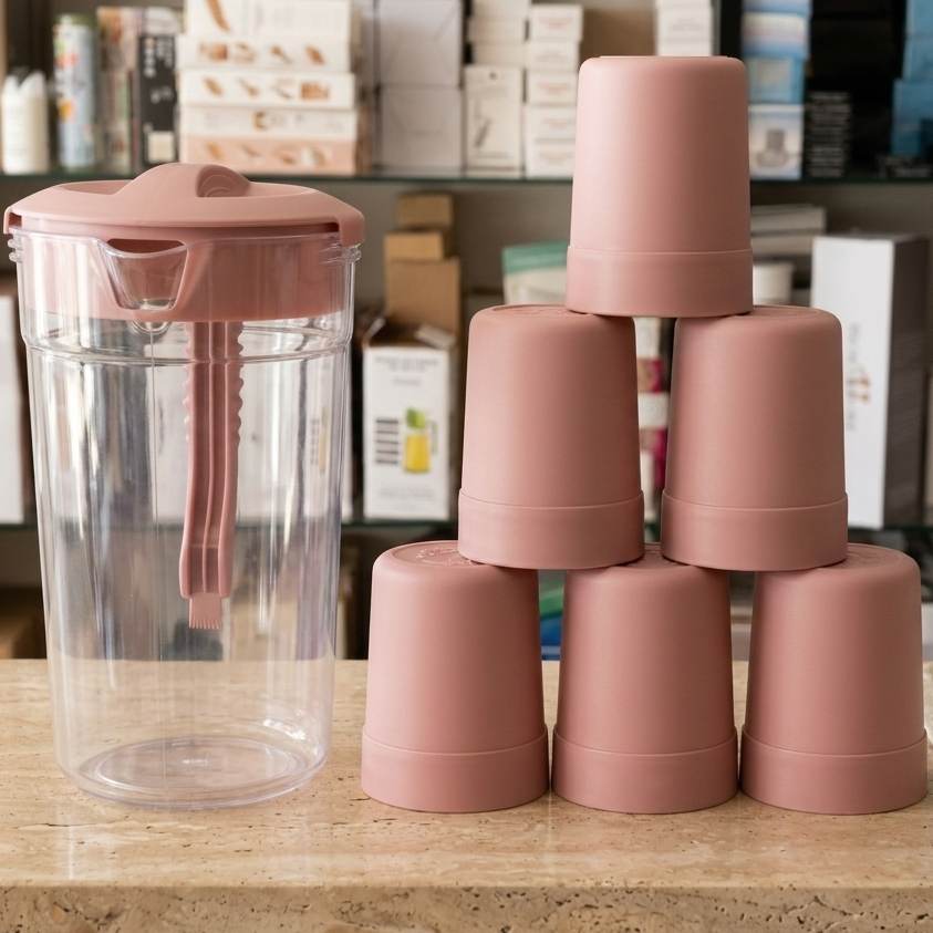 Water Jug with 6 Glasses