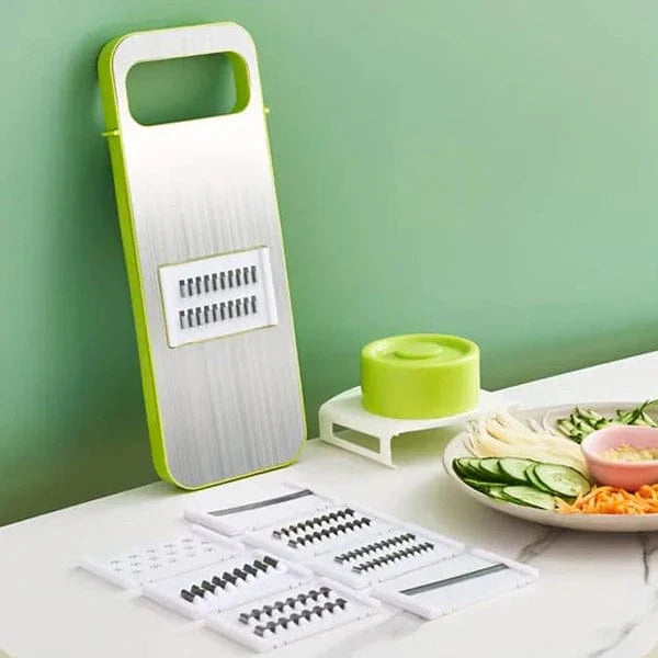 5in1 Stainless Steel Vegetable Cutter & Slicer