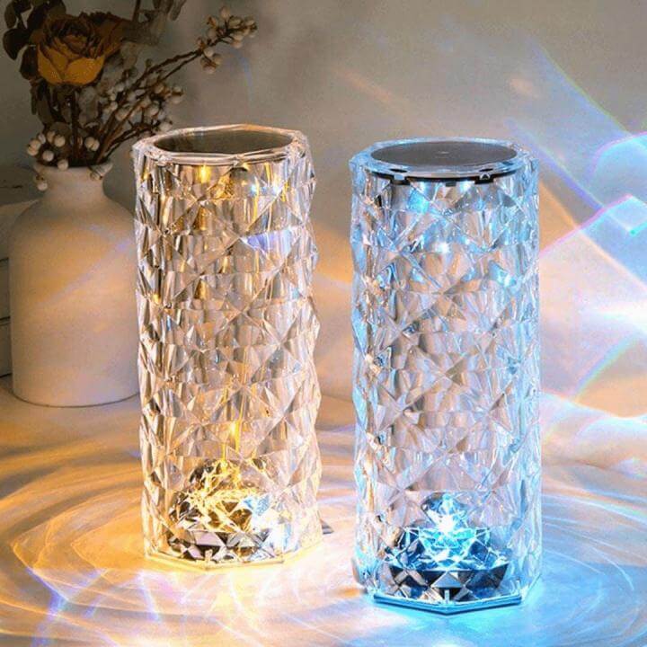 Crystal Lamp With Remote