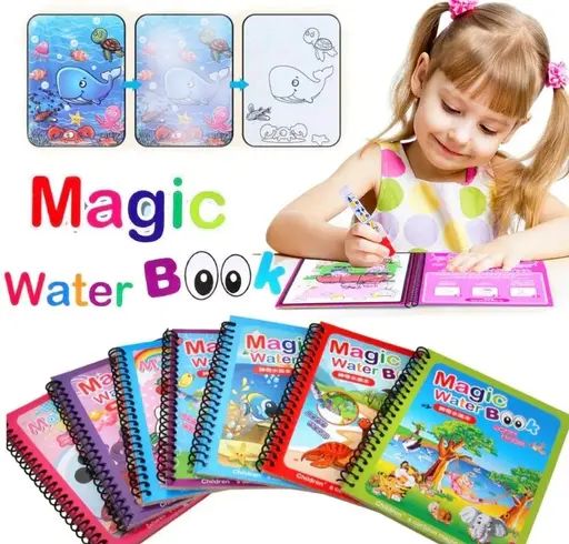 Magic Water Coloring Book