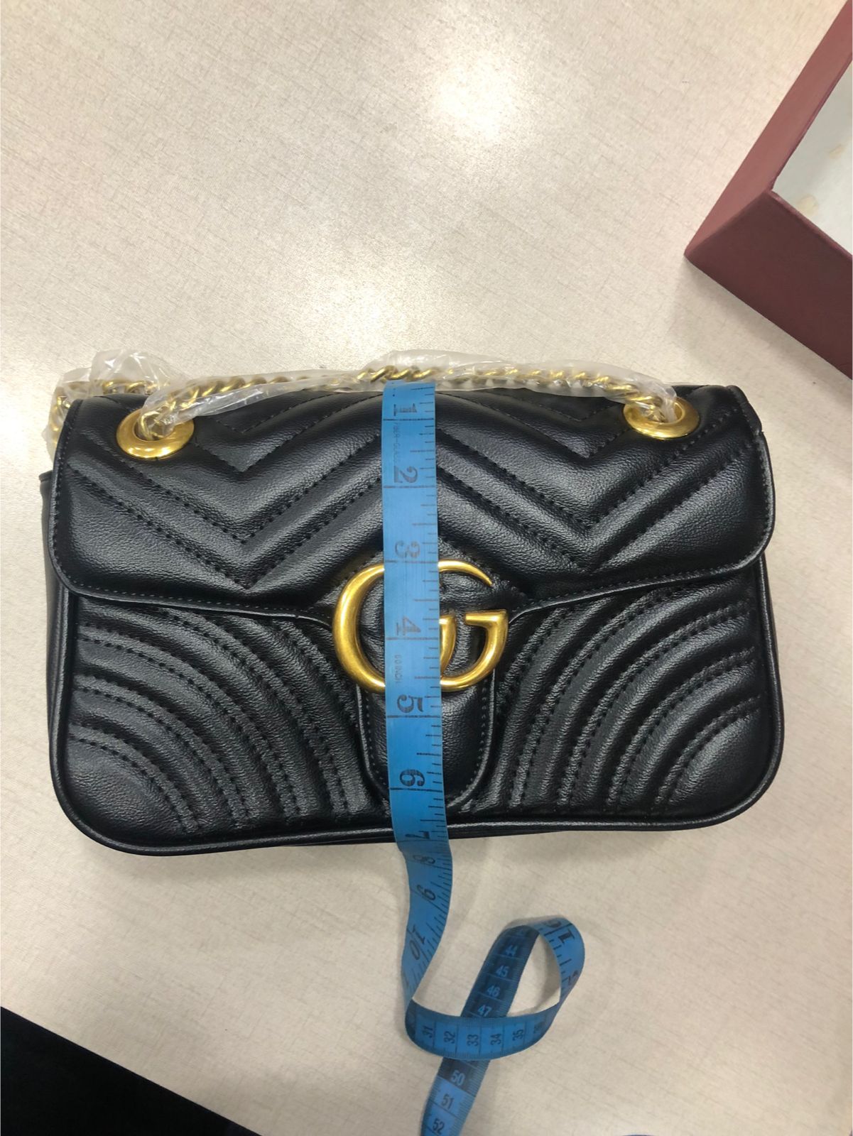 Luxury Gucci Matelassé Crossbody Bag