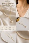 Golden / Silver Stylish Clavicle Pendent