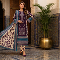 3 Piece Unstitched Lawn Suit For Women Printed Lawn Dress With Matching Dupatta And Trouser