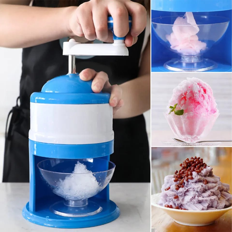 Manual Ice Crushing Shaver Maker Machine
